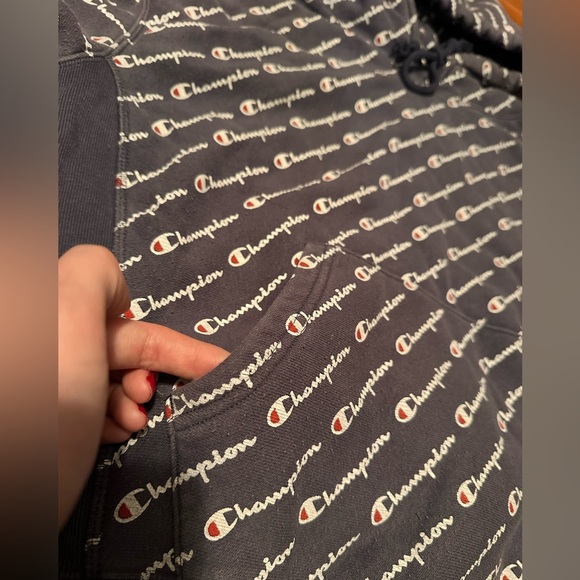 Champion Hoodie. Size L - Picture 2 of 6